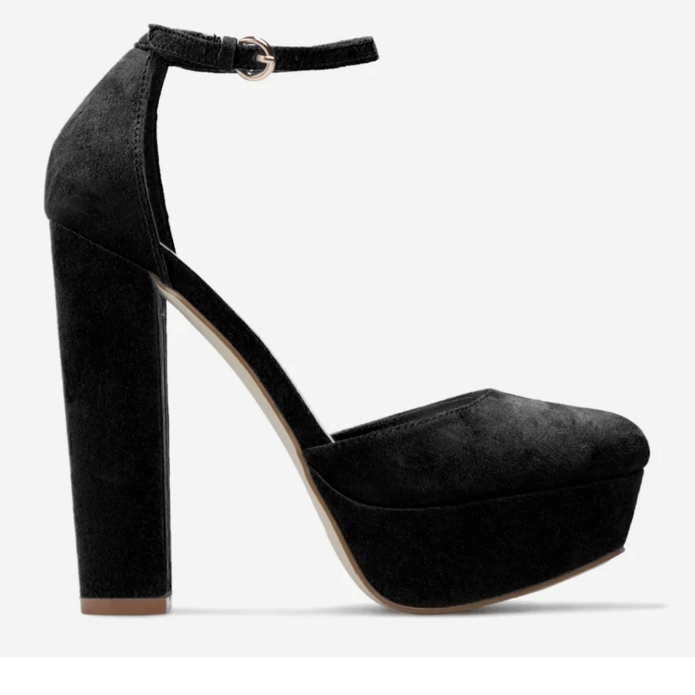 Round Toe Pump - Picture 3 of 4